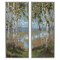 Stupell Industries White Birch Copse of Trees 2 pc Framed Giclee Wall Art Set Design by Trevor Copenhaver